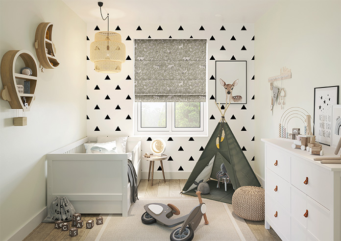 Rajah, Moss - Roman Blind - Image 8